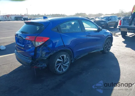 2019 Honda Hr-V Sport из США, поврежденный, VIN 3CZRU5H16KM728728